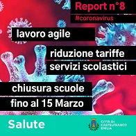 Report n°8 del 04/03/2020 - Coronavirus foto 