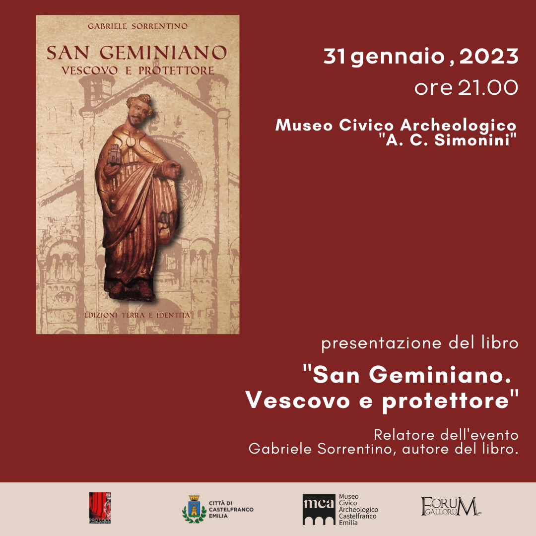 Presentazione del libro San Geminiano. Vescovo e Protettore foto 