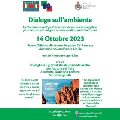 Dialogo sull ambiente foto 