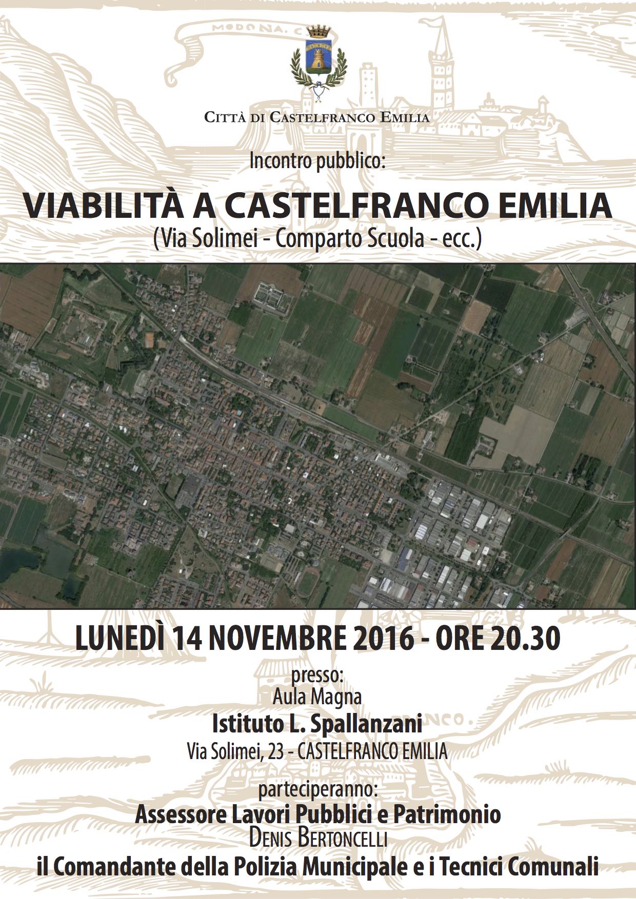 Viabilità a Castelfranco Emilia 