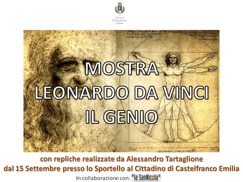 Mostra 'Leonardo Da Vinci - il Genio '