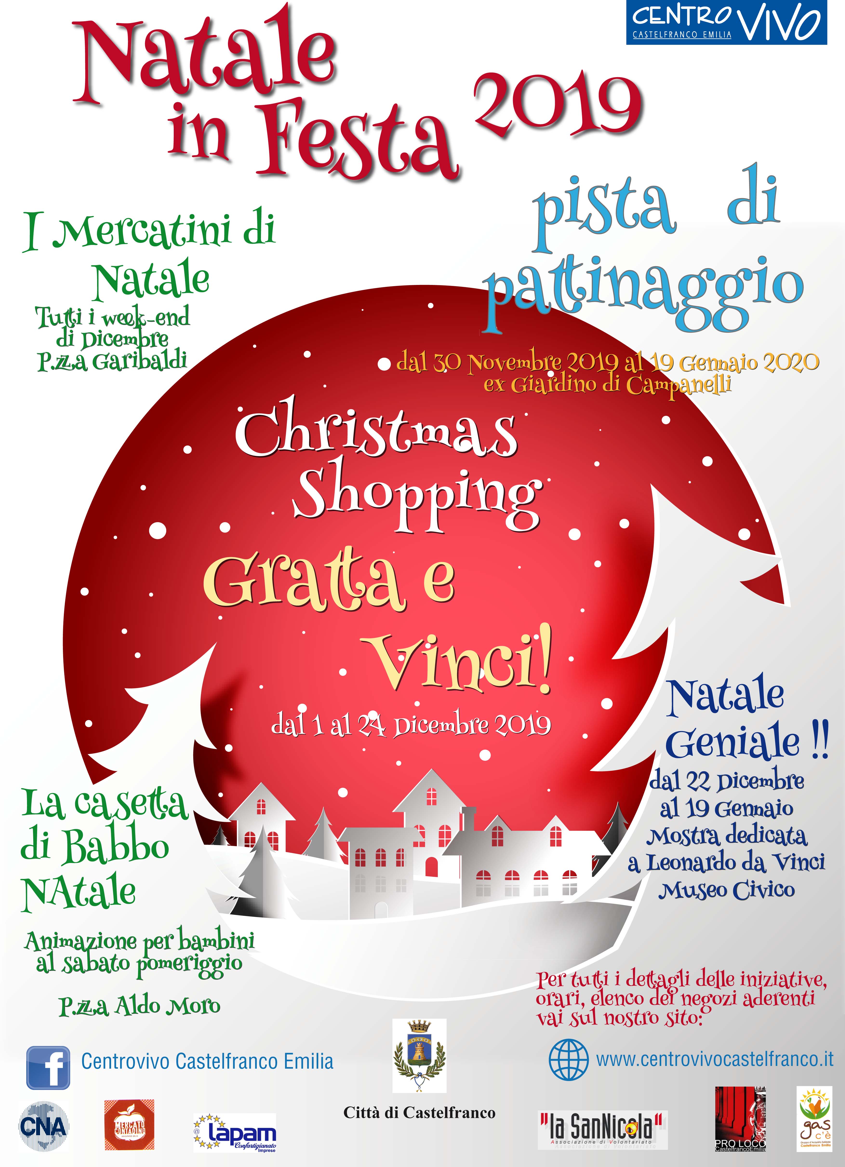 Natale in Festa 2019 arriva a Castelfranco