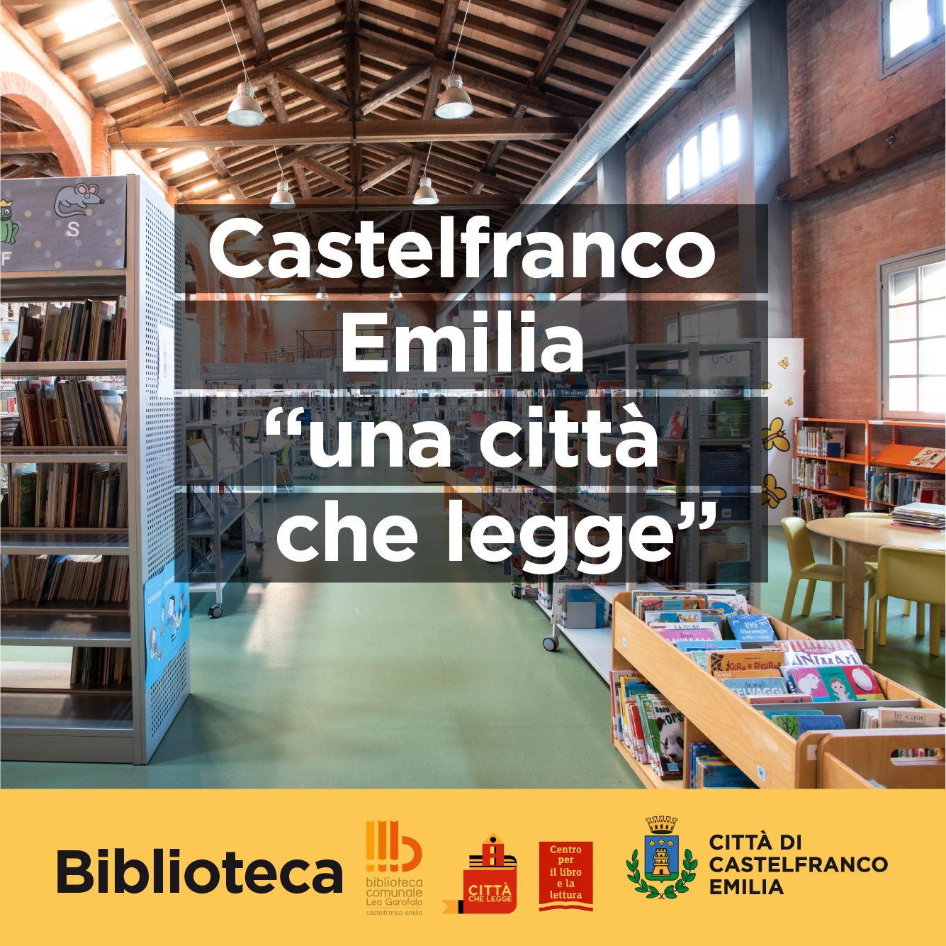 Castelfranco Emilia 'una città che legge'