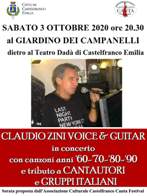3 ottobre - Claudio Zini in concerto foto 
