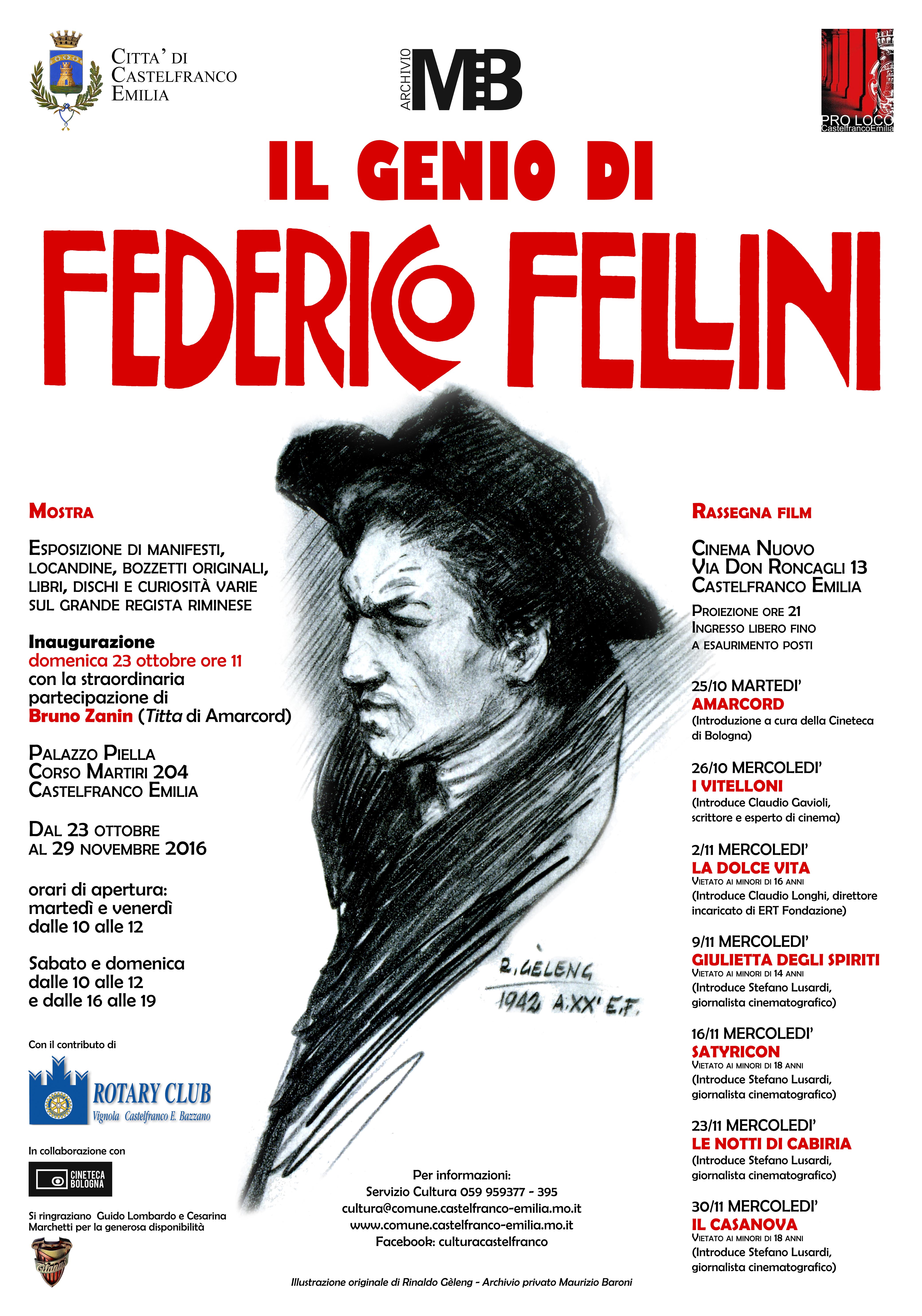 Il genio di Federico Fellini 