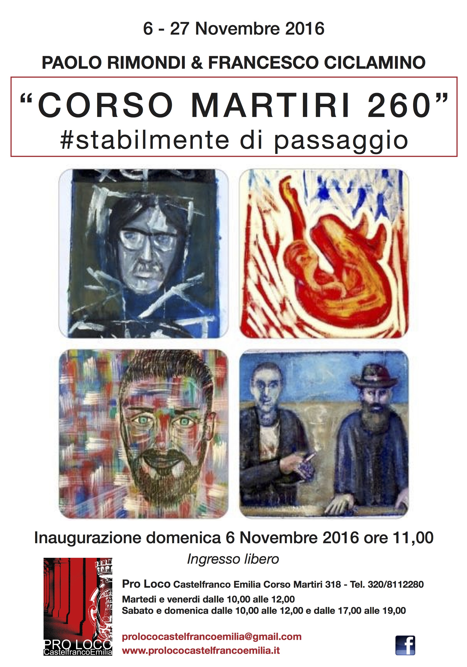 Mostra Corso Martiri 260 - Paolo Rimondi e Francesco Ciclamino