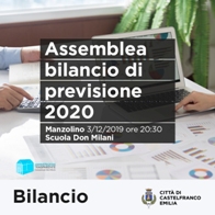 Manzolino: Assemblea bilancio di previsione 2020