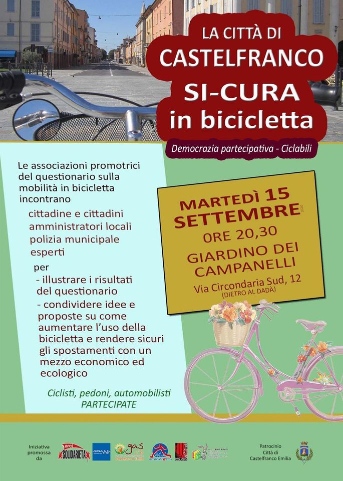 'La Città di Castelfranco Si-CURA in bicicletta'