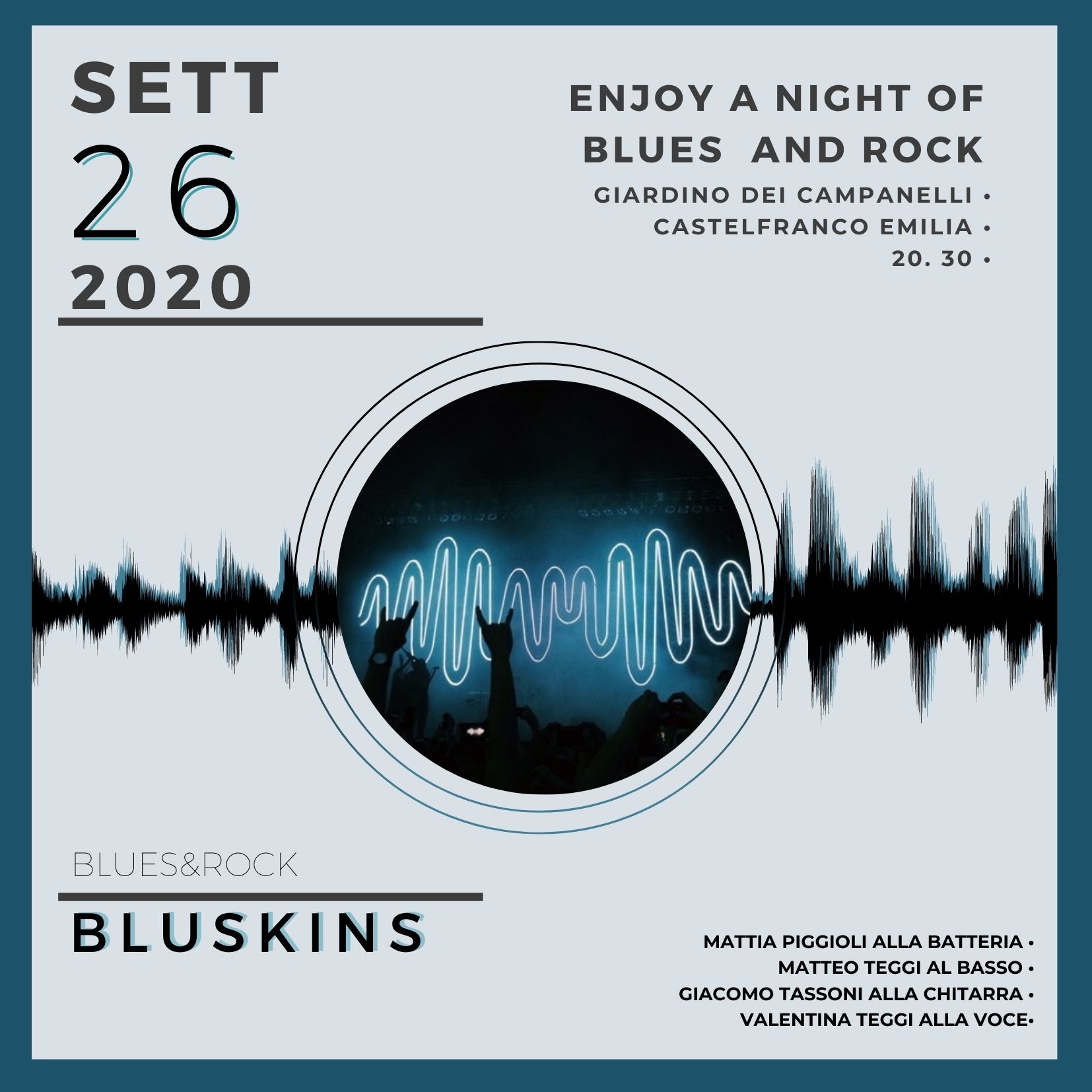 26 settembre  'Blues and Rock'  